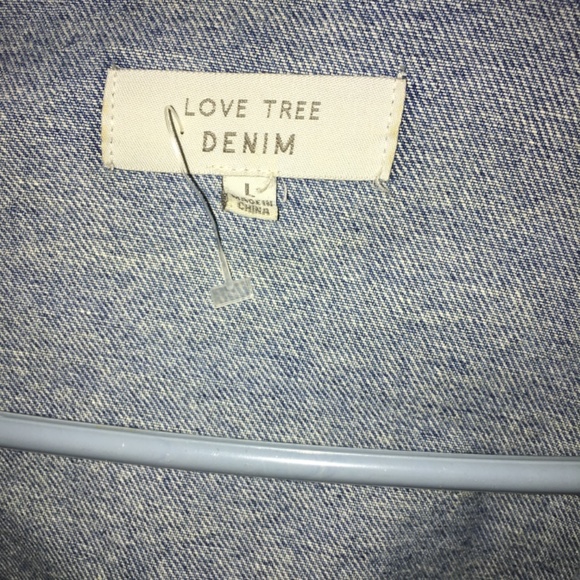 Love Tree cropped Jean jacket - Picture 2 of 5